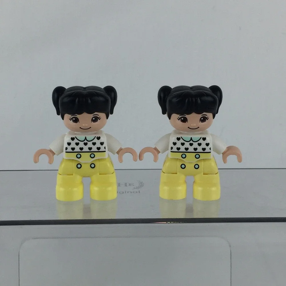 LEGO Duplo Figure Lot 9 piece Town People Construction Kids Twins‎ People